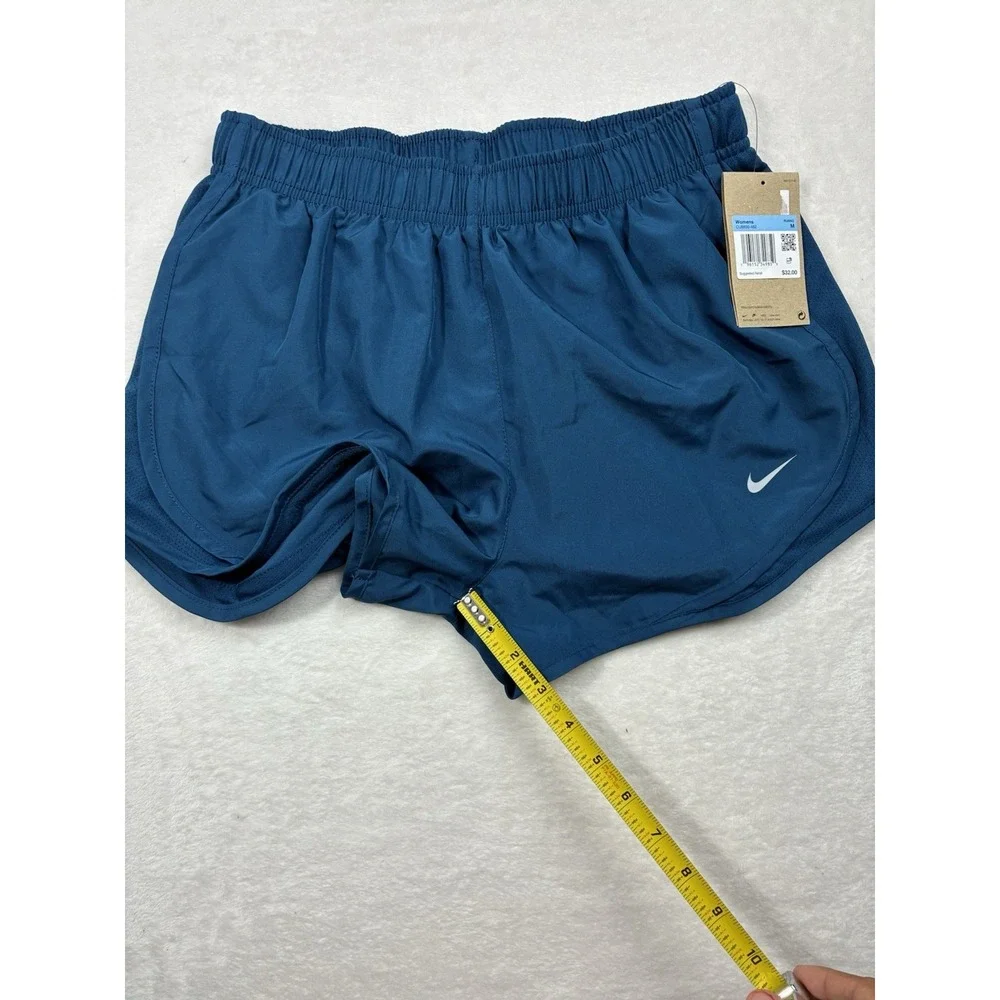 Women's Nike CU8890-462 Dri-Fit Running Run Shorts Blue Size M